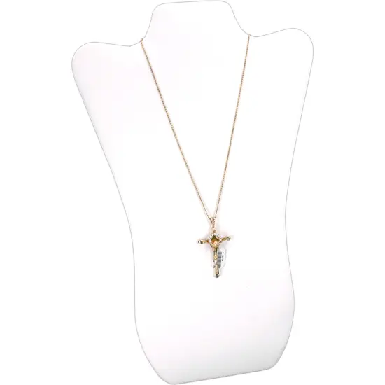 2 Tall Curved Necklace Easel Display Black & White 14" {2}