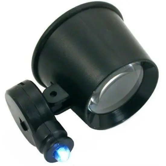 10X Loupe Illuminated Magnifier Microscope 60X to 100X {3}