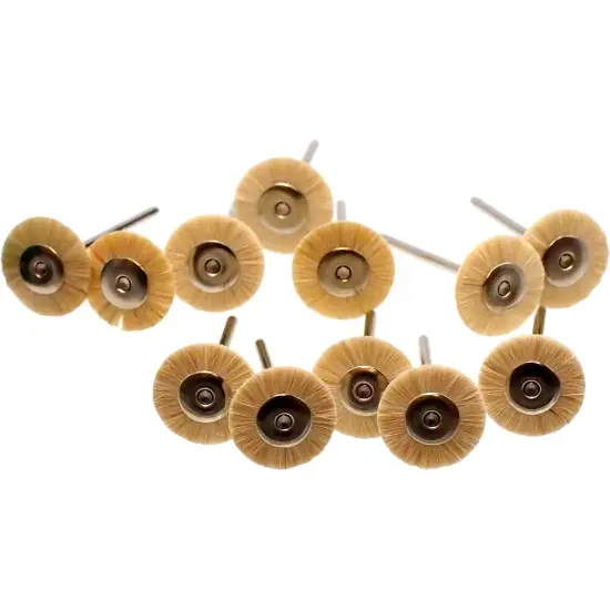 4oz Tube of ZAM Buffing Compound with 12 Polishing Wheel Brushes Jewelers Tools {2}