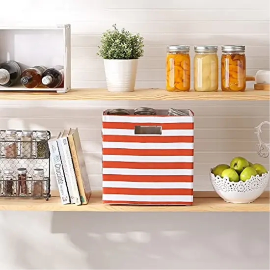 DII Metal Basket, Cool Gray Rectangle Small 13x6x7 {4}