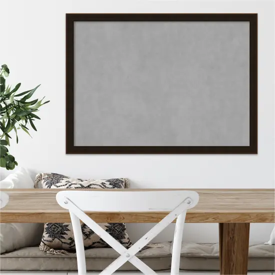 Magnetic Boards, Home Office Boards (30x22 in.) Espresso Brown Framed Organization Boards {4}