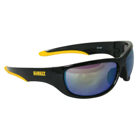 Radians DPG94-YD DeWalt Dominator Safety Glasses with Yellow Mirror Lens (1 per Pack) {1}