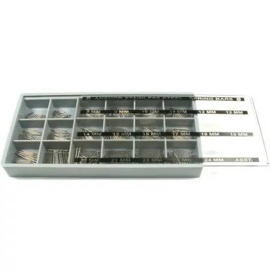 450 Spring Bars Set Watchmakers Watch Band Repair Tool {1}