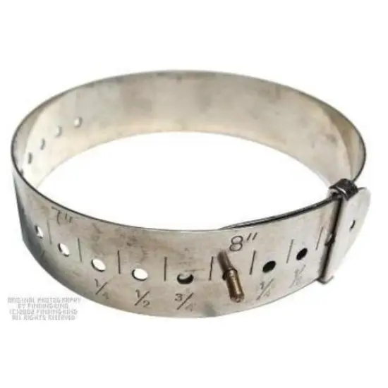 Bracelet Measuring Gauge wrist sizing tool {2}