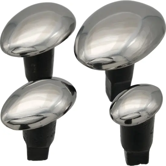 Spoon Anvil Stakes Highly Polished Set Of 4 {1}