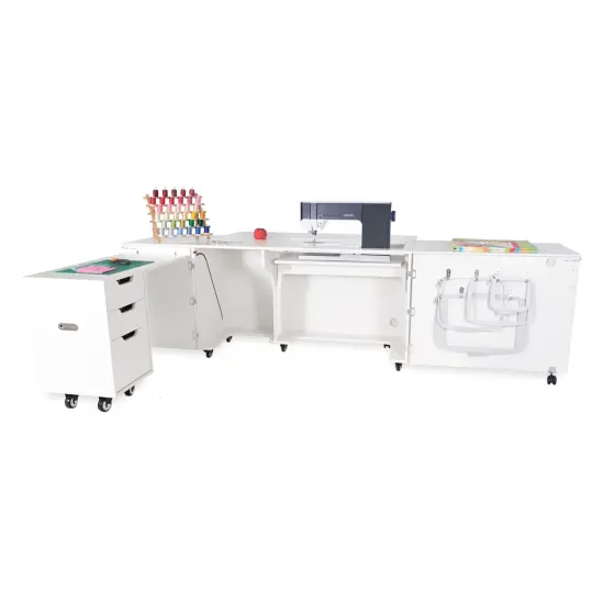 Outback XL Sewing Cabinet Ash White {2}