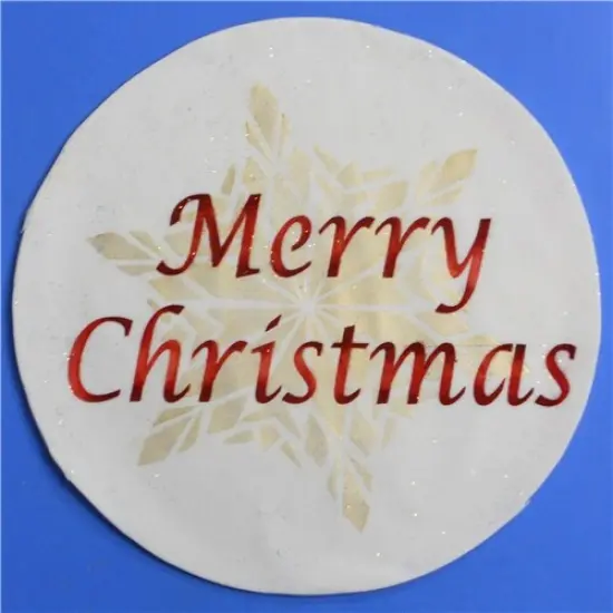 Merry Christmas Cake Stencil | C016 by Designer Stencils | Cake Decorating Tools | Baking Stencils for Royal Icing, Airbrush, Dusting Powder | Reusable Plastic Food Grade Stencil for Cakes & Cookies | Easy to Use & Clean Cake & Cookie Stencil {2}