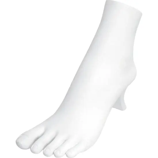 Ankle Bracelet, Anklet and Toe Ring Jewelry Display Foot 8.5"x6.5" {1}