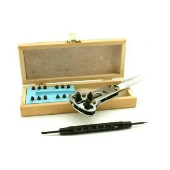 Screw Back Watch Case Opener & Spring Bar Remover Tool Watchmaker Repair Tools {2}