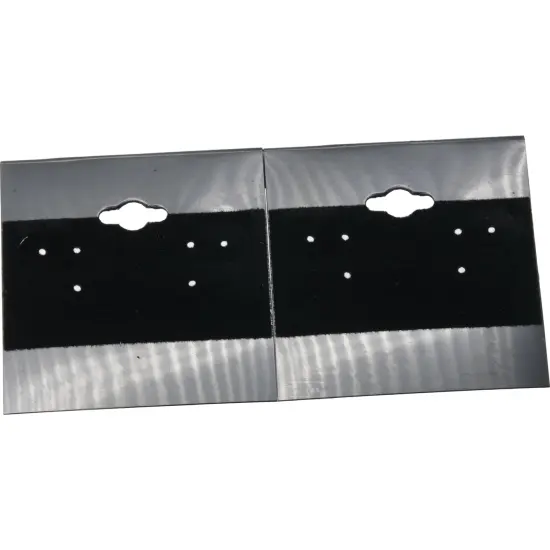 500 Black Hanging Earring Cards Jewelry Displays 2" {3}