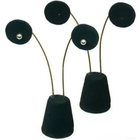 2 Earring Slant Hoop & Stud Ear Display Unit {1}