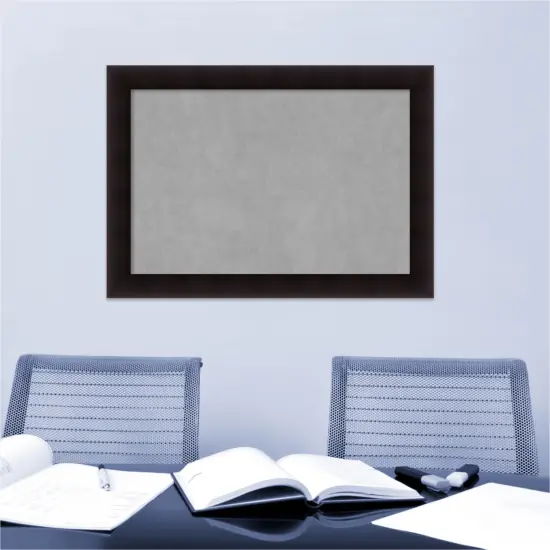 Magnetic Boards, Home Office Boards (42x30 in.) Portico Espresso Framed Organization Boards {6}
