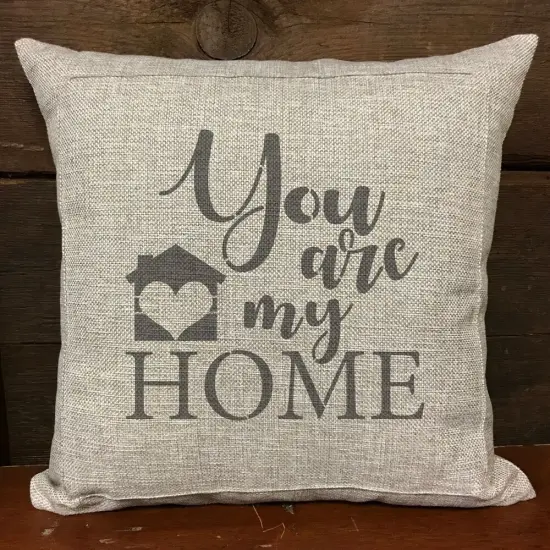 You are My Home Embossing 12 x 12 Stencil | FS056 by Designer Stencils | Word & Phrase Stencils | Reusable Stencils for Painting on Wood, Wall, Tile, Canvas, Paper, Fabric, Furniture, Floor | Reusable Stencil for Home Makeover | Easy to Use & Clean {3}