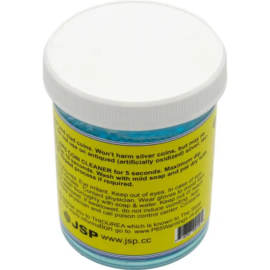 JSP&reg; Coin Gold Bullion Jewelry Cleaner - 8 Ozwith basket(us170) {5}