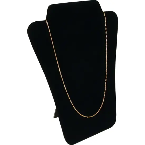 Chain Easel Display Black Velvet 8" {1}