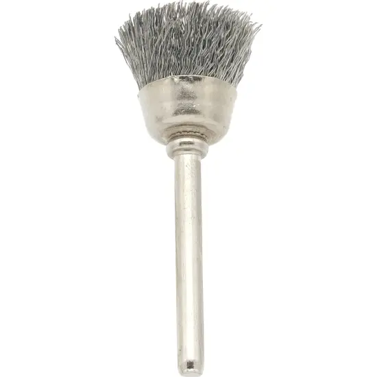 12 Steel Wire Cup Wheel Brush Set for Copper {6}