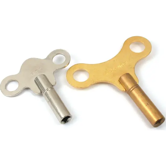 2 Clock Chime Keys Clockmakers Repair Tools Sz 8 4.25mm {1}