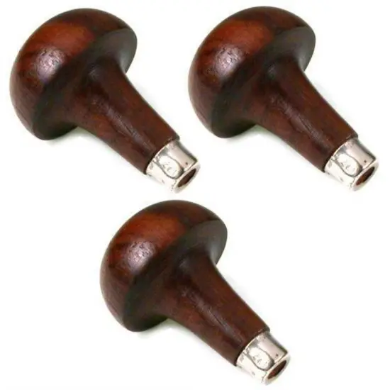 3 Rosewood Graver Handles Engraving Watchmakers Tools {1}