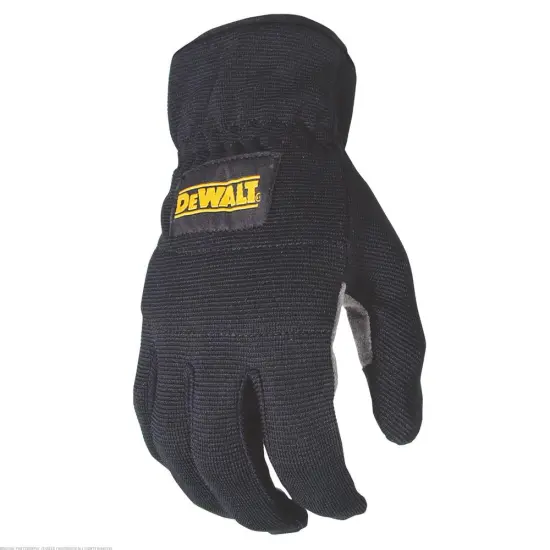 DeWalt Rapidfit Slip-On Synthetic Palm Work Gloves Large {1}