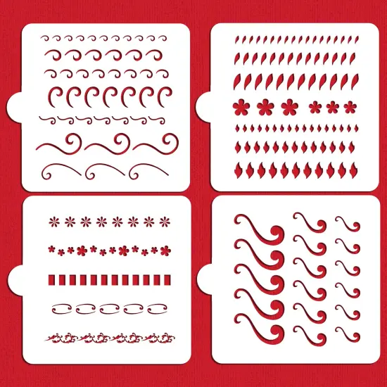 Sugarveil Cake Stencil Collection | C171 by Designer Stencils | Cake Decorating Tools | {1}