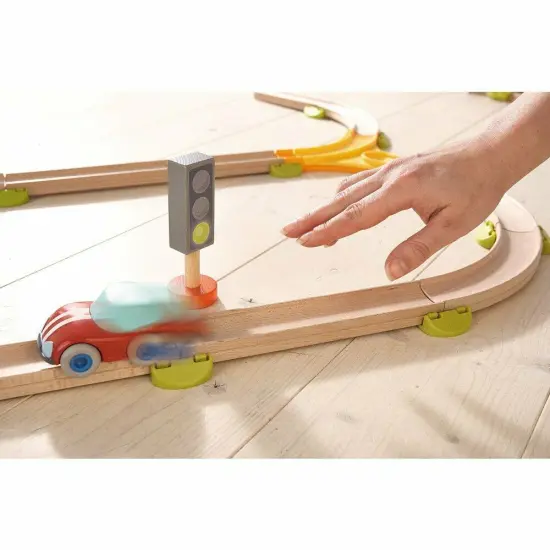 HABA Kullerbu Red Speedster Car with Momentum Motor for Use with or without Kullerbu Track Ages 2+ Multicolor {5}