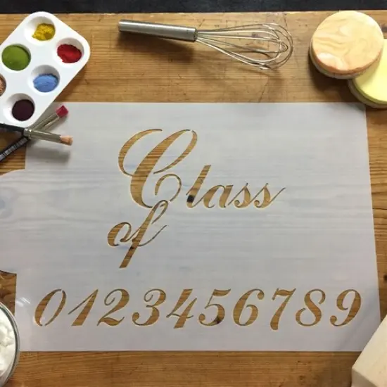 Class Of... Cake Stencil | C040 by Designer Stencils | Stencils for Royal Icing, Airbrush, Dusting Powder | {3}