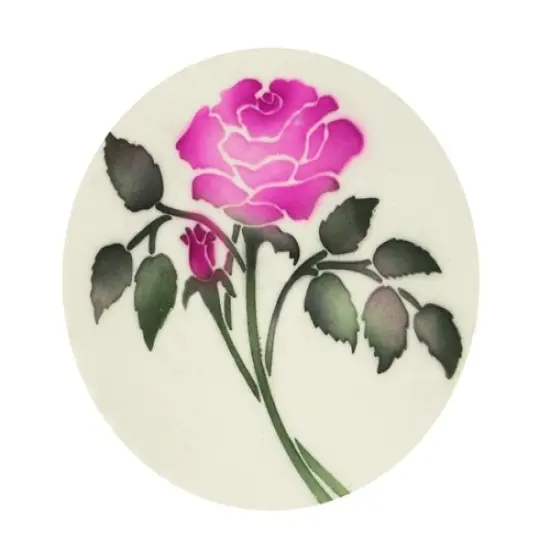 Rose Spray Cake Stencil | C156 by Designer Stencils | Cake Decorating Tools | Baking Stencils for Royal Icing, Airbrush, Dusting Powder | Reusable Plastic Food Grade Stencil for Cakes | Easy to Use & Clean Cake Stencil {2}