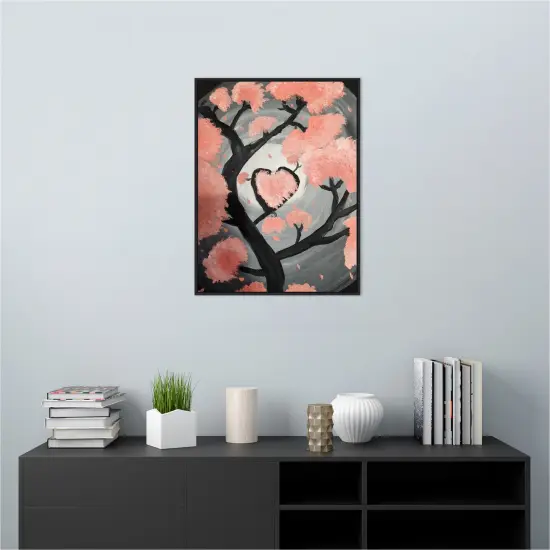 Framed Blank White Canvas for DIY Artwork, Crafts and Painting Sylvie Black {4}