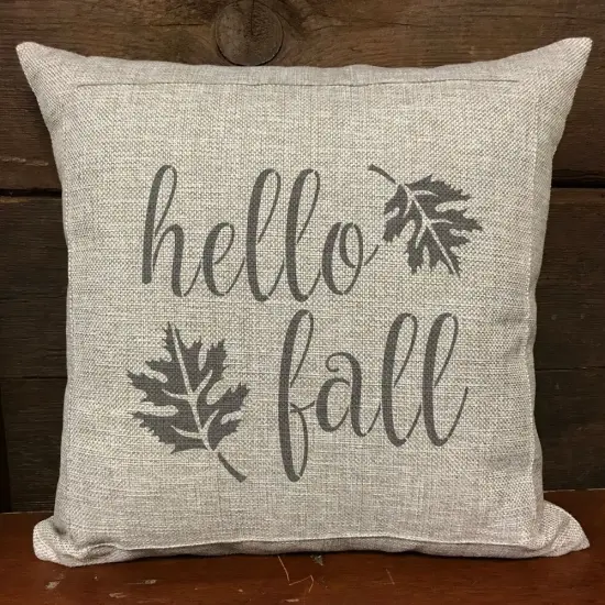 Hello Fall Embossing 12 x 12 Stencil | FS098 by Designer Stencils | Reusable Stencils Easy to Clean | {3}