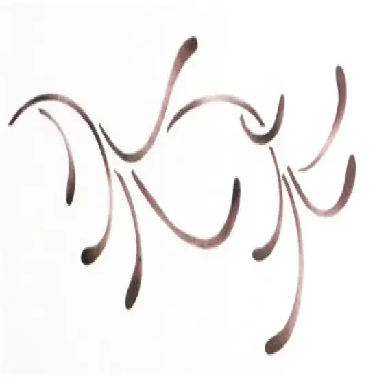 Swirl Cake Stencil | C046 by Designer Stencils | Cake Decorating Tools | Baking Stencils for Royal Icing, Airbrush, Dusting Powder | Reusable Plastic Food Grade Stencil for Cakes | Easy to Use & Clean Cake Stencil {2}