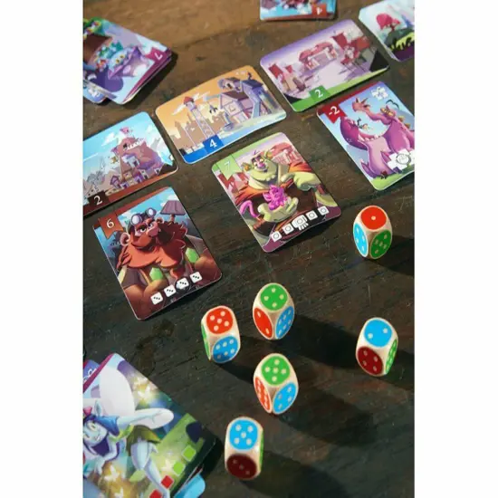 HABA King of The Dice - A Tricky Skill and Luck Competition Game for Ages 8 Years and Up (Made in Germany) Multicolor {5}
