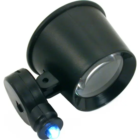 7X LED Eye Loupe Illuminated Magnifying Magnifier Magnification Jewelers Tool {1}
