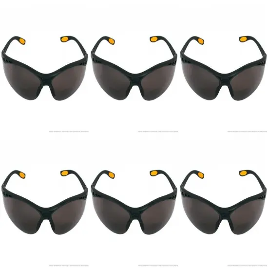 Dewalt DPG59-225C Reinforcer Rx-Bifocal 2.5 Smoke Lens High Performance Protective Safety Glasses Pa {1}