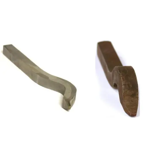 14k & 18K Bent Jewelers Metal Stamp Punch Engraving Tool 8mm Shank Set {1}