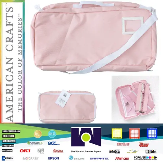 EK Success Storage Craft Tote PINK 54000040 by American Crafts {1}