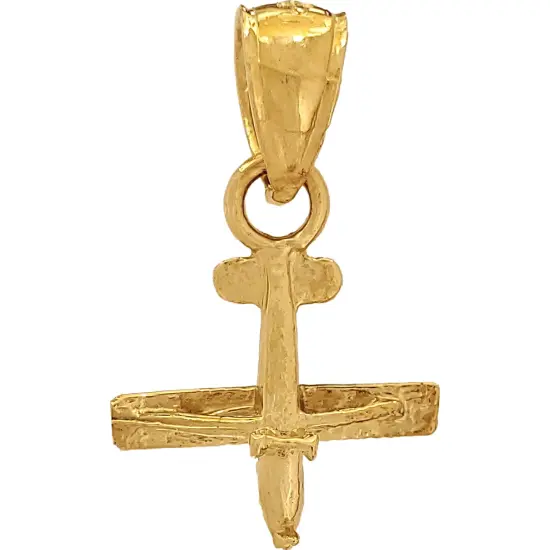 Cessna Airplane Charm 14k Gold 13.5mm {2}