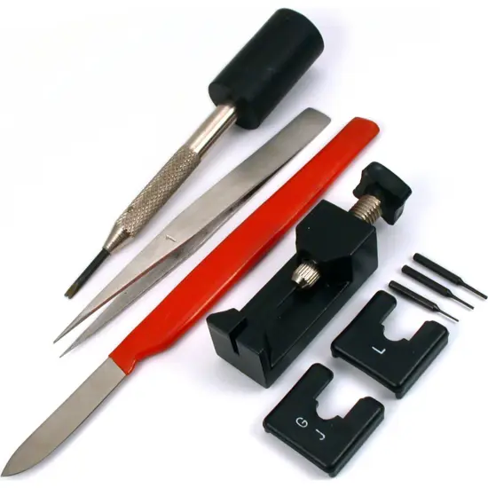 12Pc Watch Battery Changing Kit Open All Backs Repair {3}