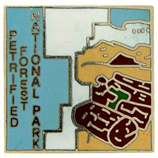 Petrified Forest National Park Pin 1" {1}