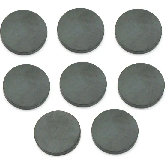 Lot Of 40 Round Disc Type Magnets For All Crafts 3/4" {2}