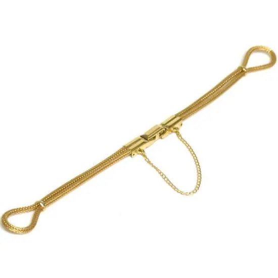 Safety Chain Wrist Watch Yellow Band Cord {1}