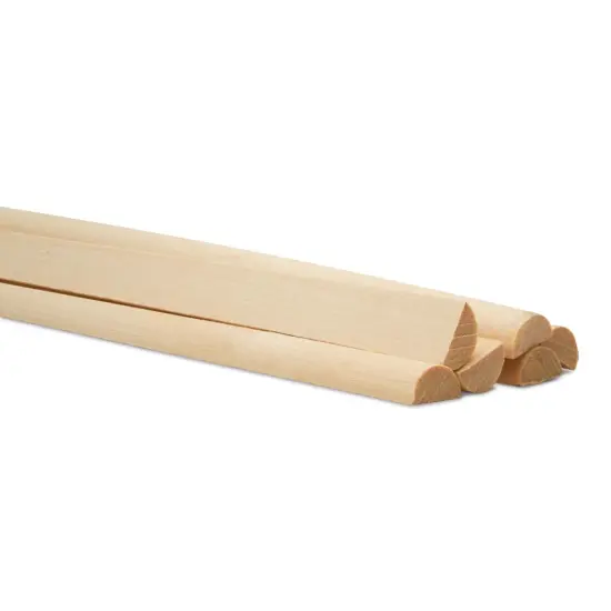 Split Wood Dowel Rods, Multiple Sizes Available, Unfinished for DIY Refacing | Woodpeckers {10}