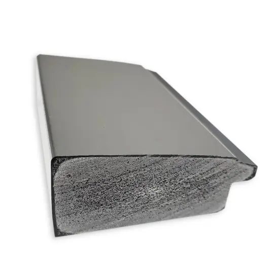 Beveled Bathroom Wall Mirror, Vista Brushed Nickel Frame {2}