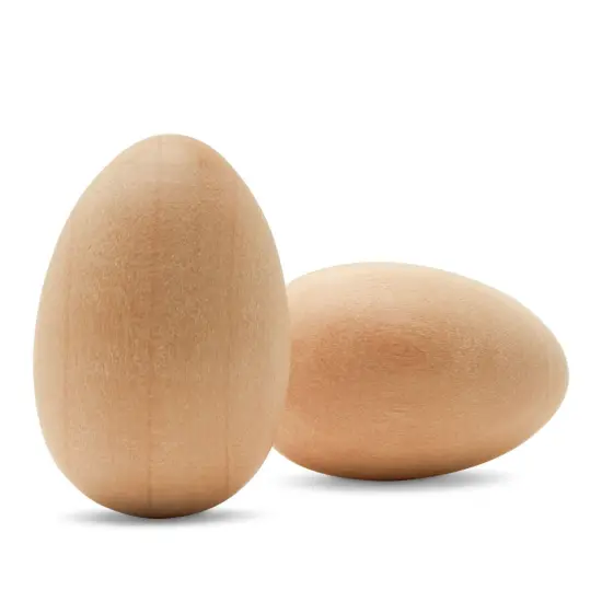 Wooden Eggs Unfinished Multiple Sizes Available, Craft Eggs Easter Ornaments | Woodpeckers {1}