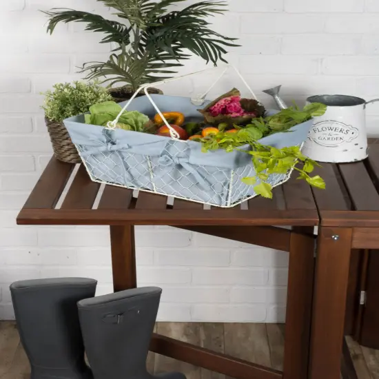 DII Mens Braided Elastic Woven Belt Navy S {2}