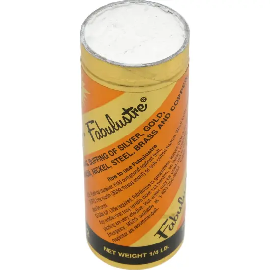 3" Cotton Buffing Wheel & Mandrel & Fabulustre Polishing Compound Tube 1/4lb {5}