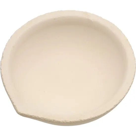 Crucible, Fused Silica,100 dwt, Item No. 22.782 {3}