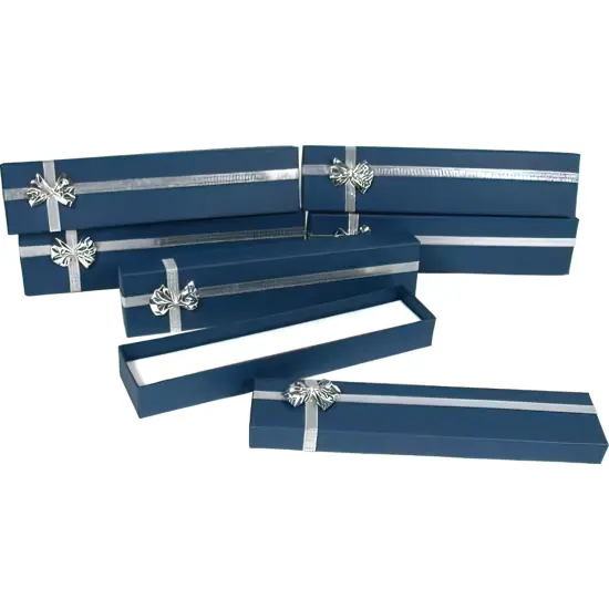 6 Bracelet Boxes Bowtie Watch Anklet Gift Displays {1}