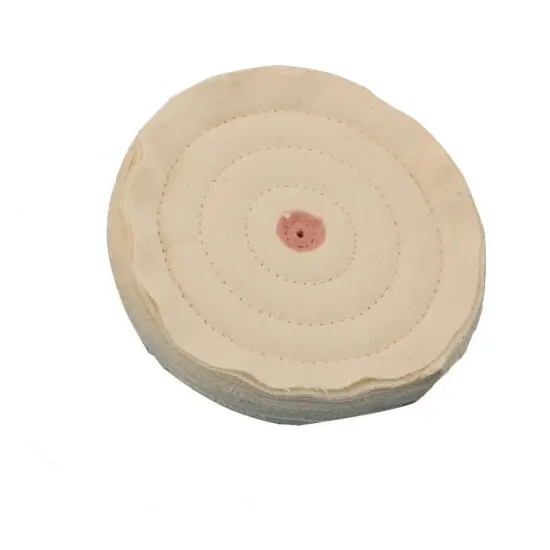 Dixcel Cotton Flannel Polishing Buff 30 Ply 4" {1}