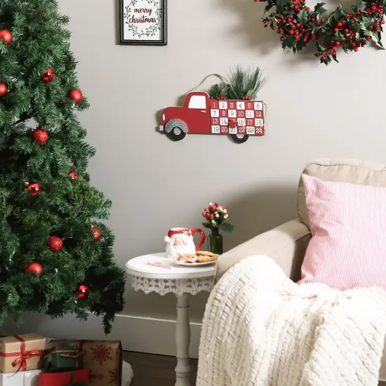 DII Christmas Tree Truck Advent Calendar {5}