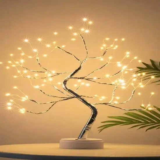 Perfect Holiday 60LED Tree Lights, Battery Operated - Warm White {1}